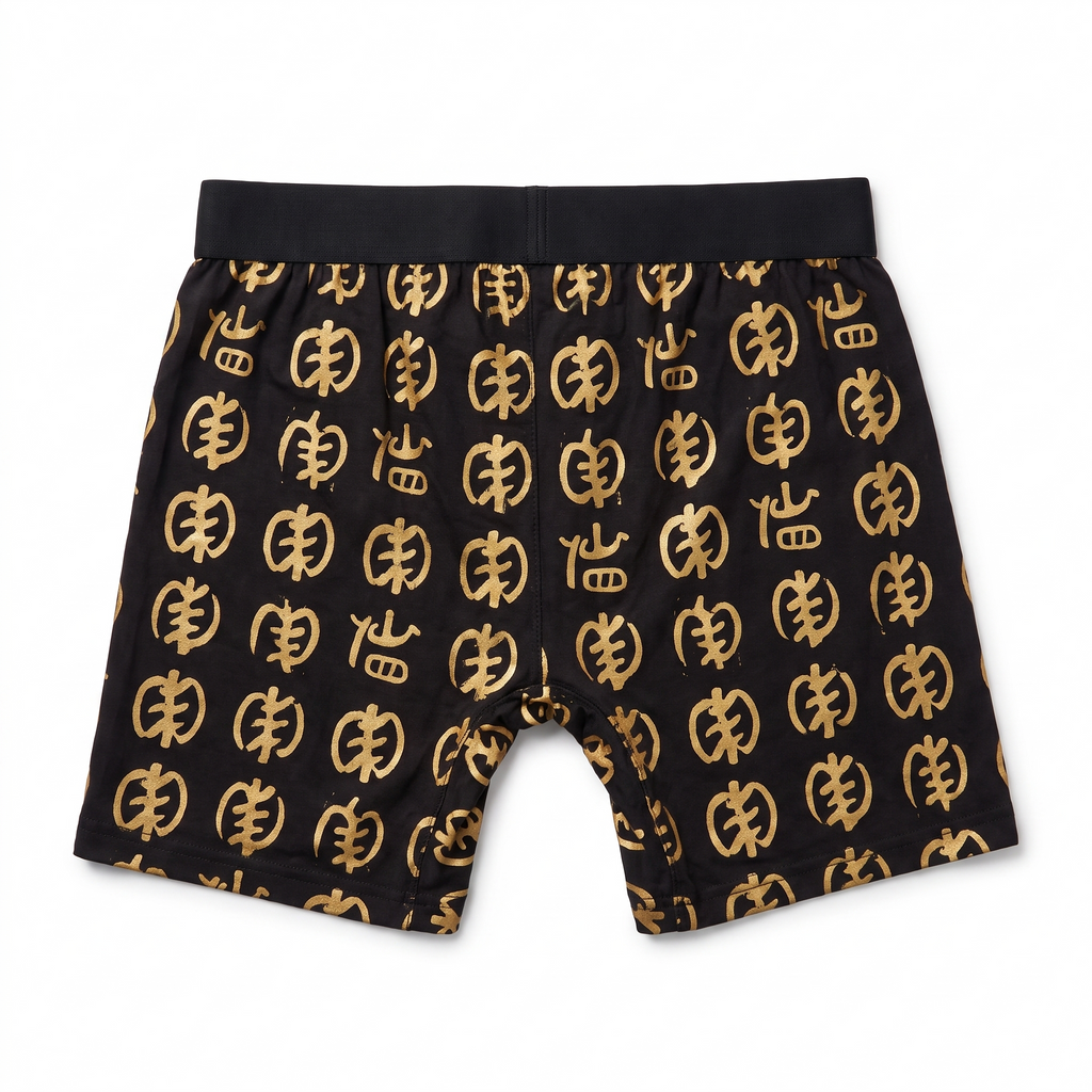 NTONSO long boxer brief, back view flat lay