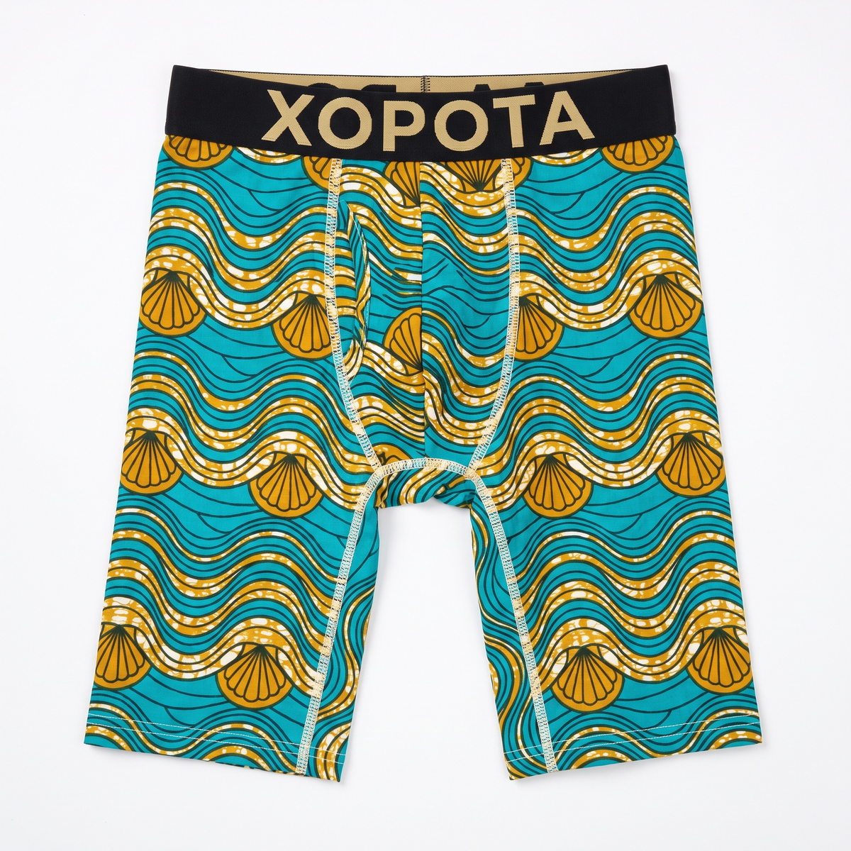 LABADI long boxer brief, flat lay front