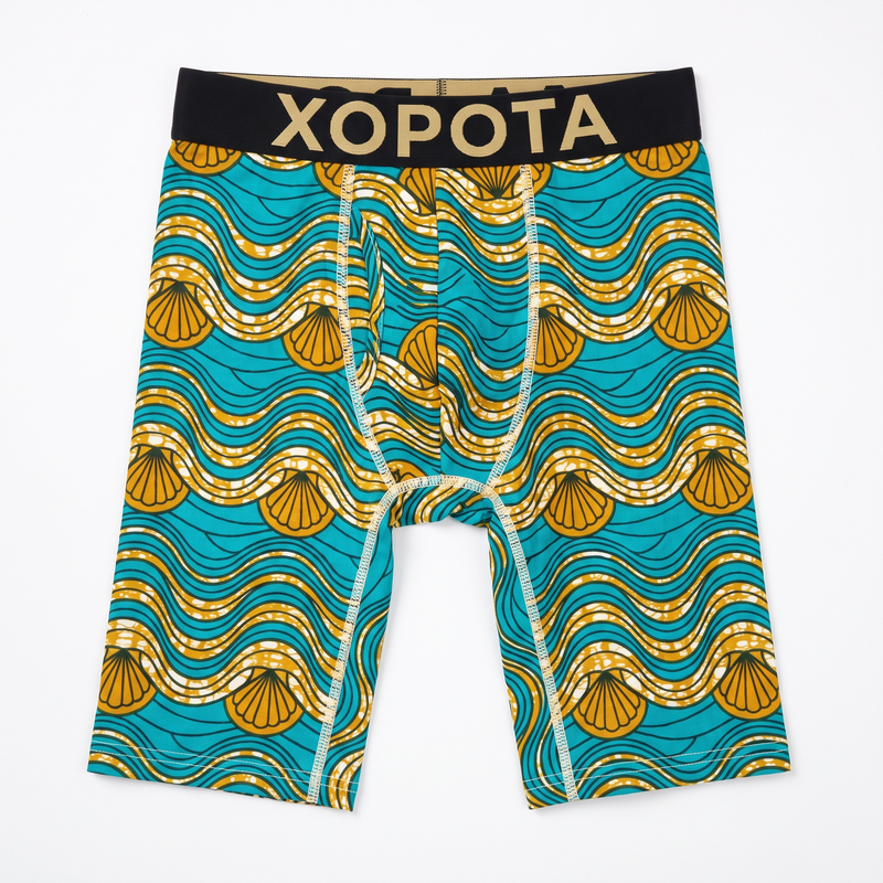 LABADI long boxer brief, flat lay front