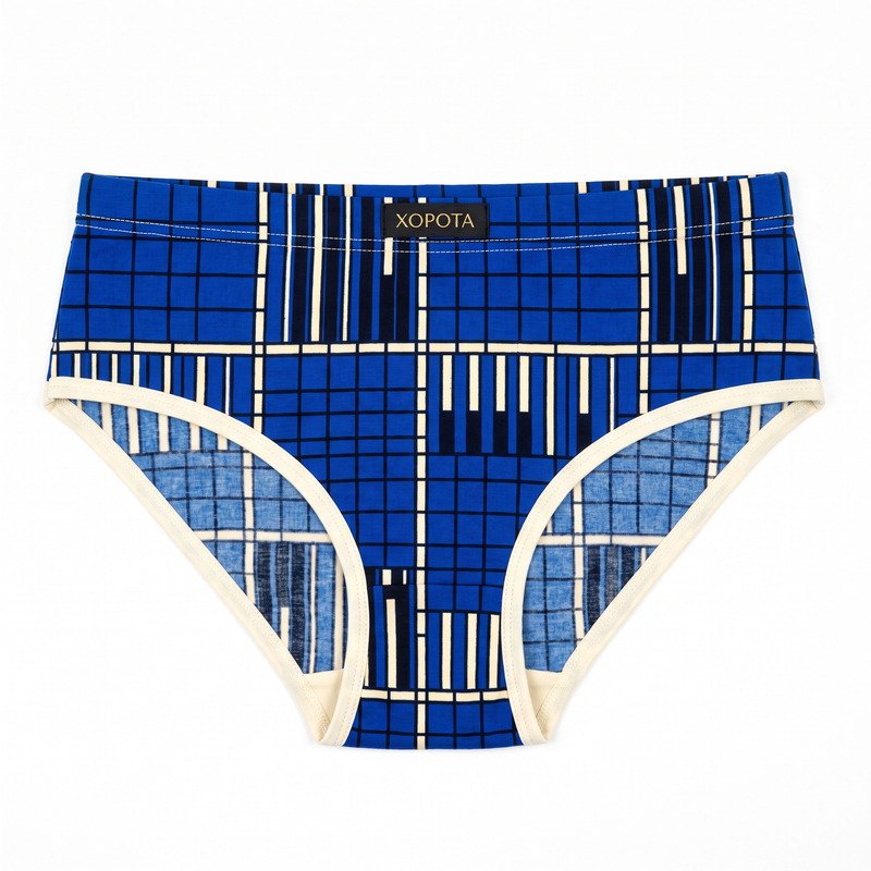 JAMESTOWN high-cut brief, flat lay front