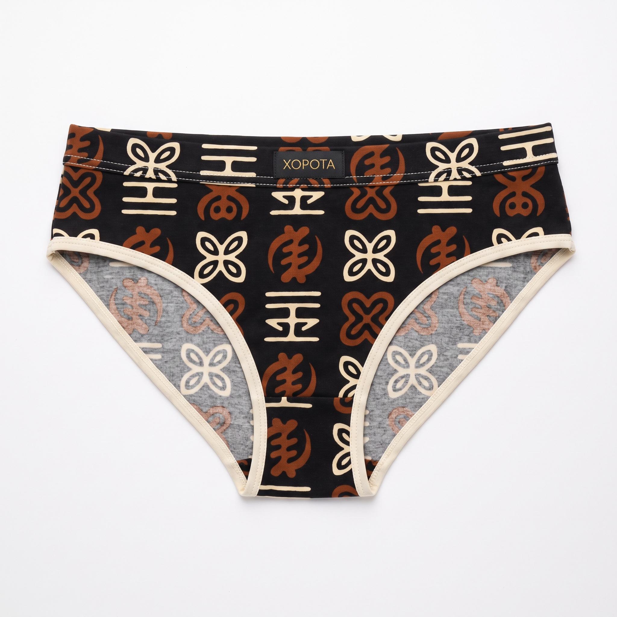 NTONSO high-cut brief, flat lay front