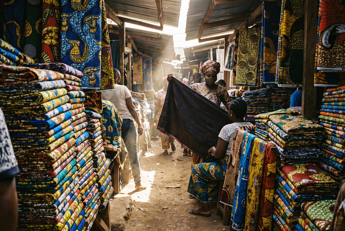 Cloth market
